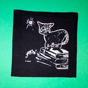 Anarchy cat,Punk patch,Punk clothing,Antifa patch,Political patch,Feminism patch,Anarchy patch,Diy,Solidarity patch,Animal rights,LGBTQ