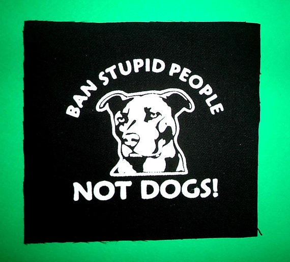 Verbot Dumme Menschen Nicht Hunde Punk Patch Punk Bands Antifa Etsy