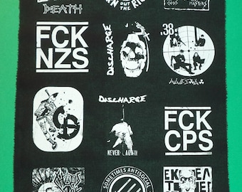 punk patches-punk bands-punk accessories-antifa patches-political patch-feminist patch-anarchy patches-punk clothing-punk rock-animal patch