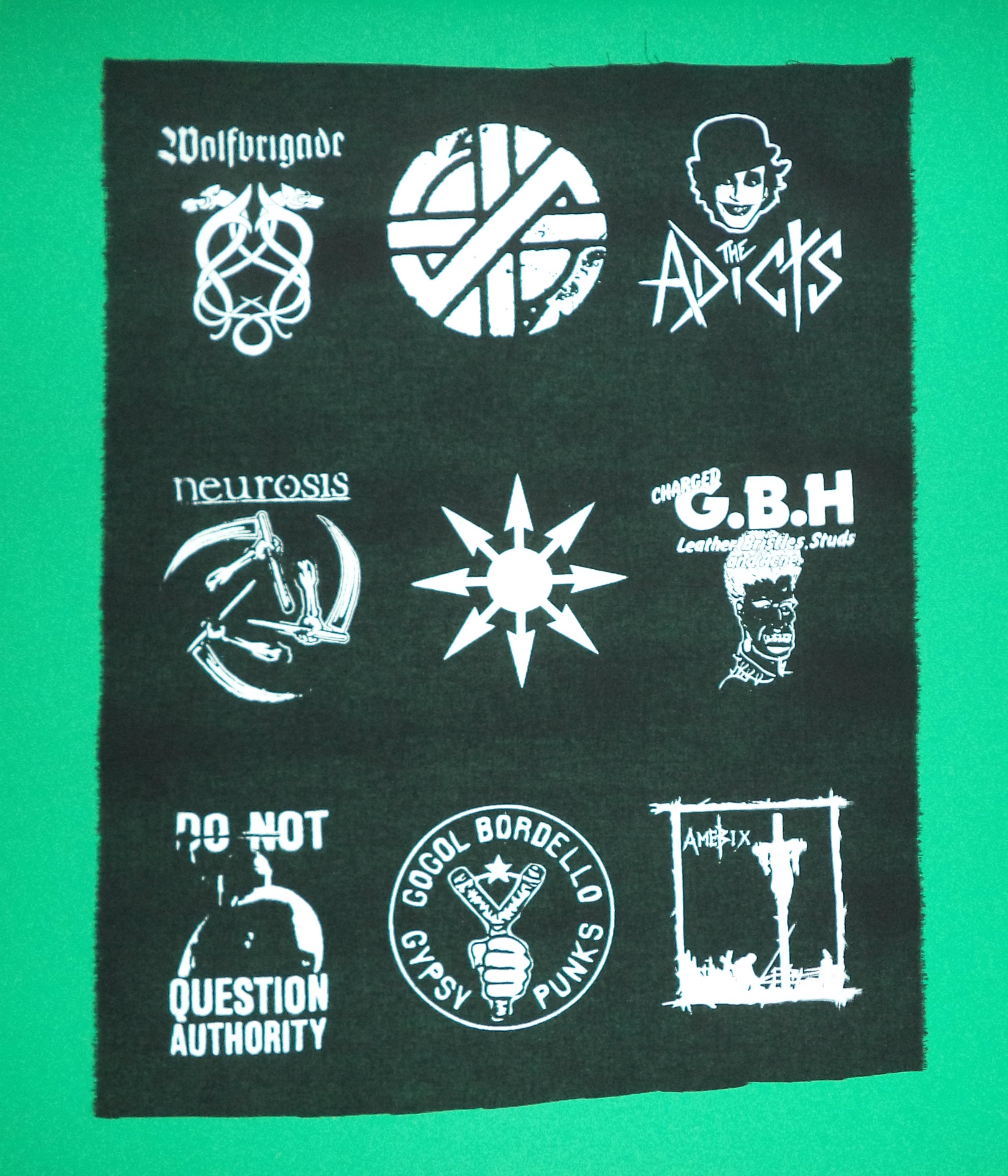 Punk Patches-punk Bands-punk Accessories-antifa Patches-political  Patch-feminist Patch-anarchy Patches-punk Clothing-punk Rock-animal Patch 