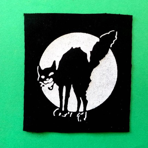 Patch de chat, action de chat, patchs punk, accessoires punk, patchs Antifa, patch politique, patch féministe, patchs Anarchy, Patchs d’action, Patch animal