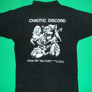 Discordia caotica,Camicia punk,Punk rock,Abbigliamento punk,Bande punk,Camicia politica,Camicia antifa,Diritti degli animali,Camicia fai da te,Camicia anarchica,Femminismo