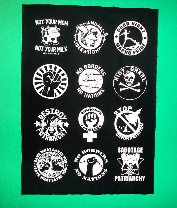 DIY Punk Patch Feminist  Punk patches, Punk patches diy, Diy patches