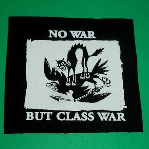 No war,Punk patches,Punk accessories,Antifa patches,Political patch,Feminist patch,Anarchy patches,Action Patches,Punk rock,Animal patch