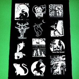 punk patch-set punk patch-punk band-antifa patch-political patch-feminism patch-anarchy patch-punk clothes-animal patch-diy-solidarity patch