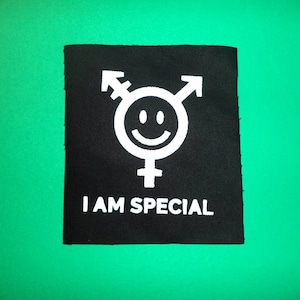LGBTQ patch,Transgender Symbol,No Terfs,Trans Equallity,Punk Patches,Antifa Patches,Anarchy Patches,Anarchy Patches,Punk,Punk Rock