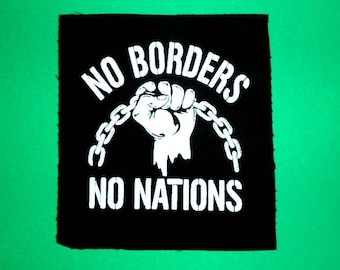 inga gränser - punkmärken - punkband - punktillbehör - antifamärken - politiska märken - anarkopunkmärke - anarkimärken - punktyg - punkrock