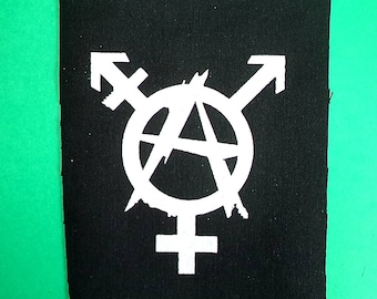 LGBTQ patch,Transgender Symbol,No Terfs,Trans Equallity,Punk Patches,Trans Action,Antifa Patches,Anarchy Patches,Anarchy Patches,Punk Rock