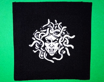 Medusa,Punk Aufnäher,Punk Bands,Punk Kleidung,Antifa Aufnäher,Politik Aufnäher,Feminismus Aufnäher,Anarchy Patch,Solidarity,Tierrechte