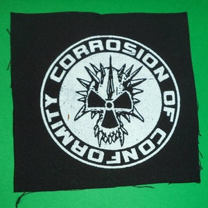Korrosion Punk Patch-Punk Patches-Punk Bands-Punk Zubehör-Antifa Patches-politische Patches-Anarchie Patches-Punk Kleidung-Punk-Rock