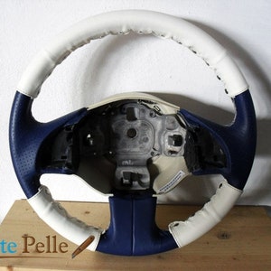 wheel cover kit 3 pz. Fiat new 500, genuine leather