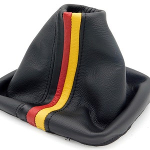 VW Passat B7 cap gear lever black with German flag