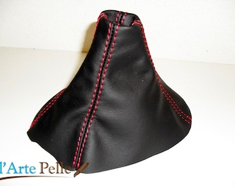 Red Leather & Aluminum 6-Speed Shift Knob For Ford Focus, Fiesta, RS, ST Models 2 thumbnail image
