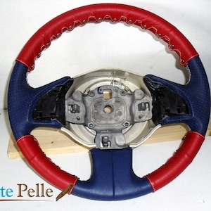 wheel cover kit 3 pz. Fiat new 500, genuine leather