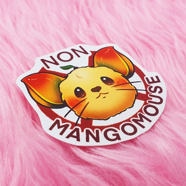 Non-Mangomouse Polyamory Pride Homemade Sticker
