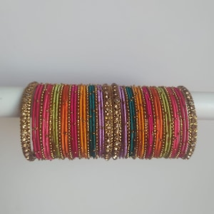 Bracelets artisanaux en fil multicolore : bijoux de fête indiens, soie, cadeaux pour femmes