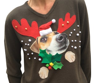 FANZY - Unisex - T S - Ugly christmas sweater - Unique piece