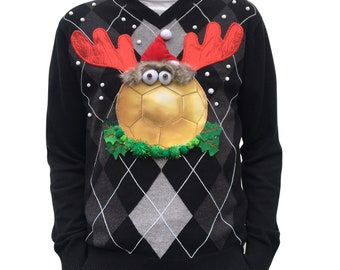KARIM - Men - TM - Ugly christmas sweater - Unique piece