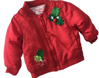 BOMBER- Unisex 6 months - Ugly christmas sweater - Unique piece