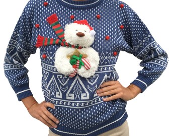 Willie - Woman - T40 - Ugly christmas sweater - Unique piece