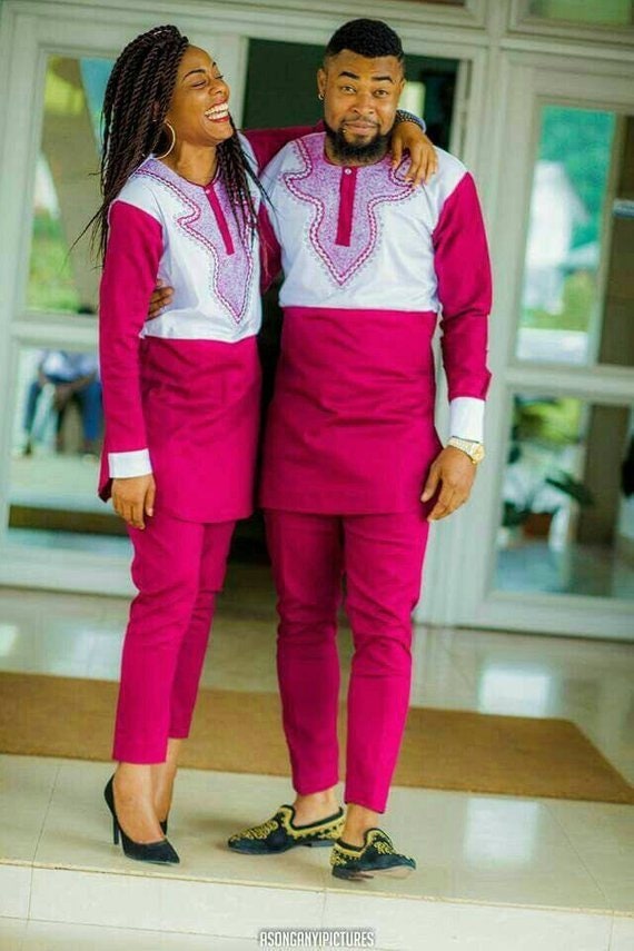 couples african outfit