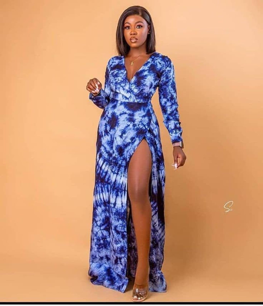 Adire Gown Styles, Adire Styles for Women, Adire Kaftan Styles, Adire
