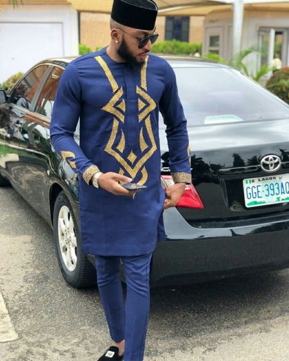 African 2024 outfit men