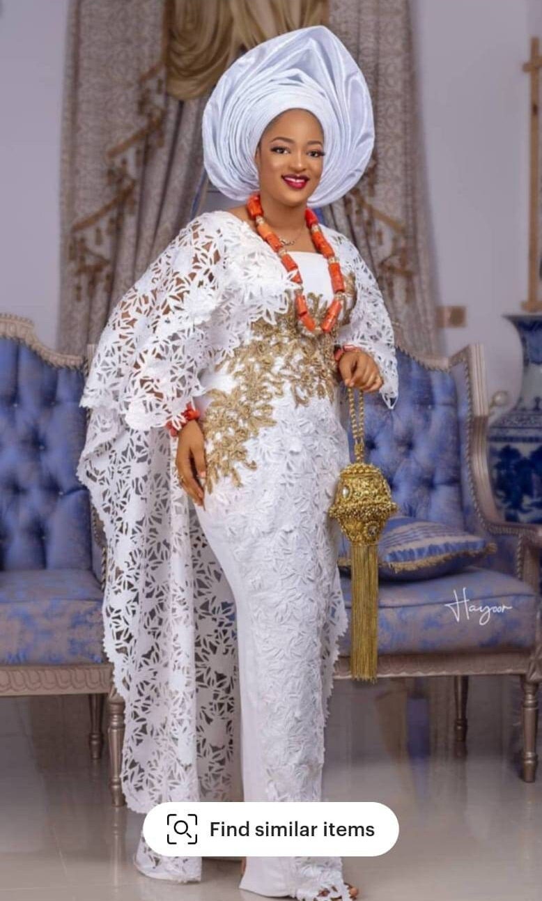 White lace top styles for wedding