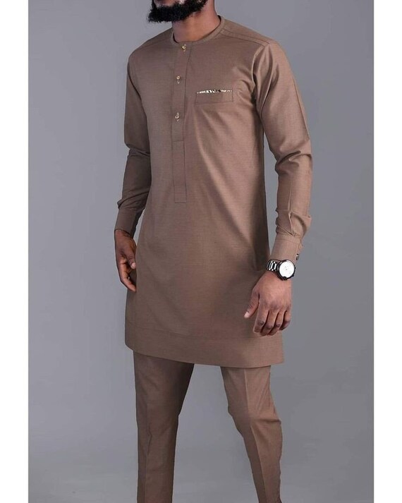 Trajes africanos para hombres atuendo para novios ropa | Etsy España