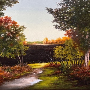 Аrable land, Oil Painting, Oil Painting On Canvas, Oil Painting Landscape, Landscape Original Oil, Original Art Work, Handmade, Classic