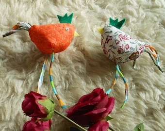 Easter chicken, door hanger, spring decoration