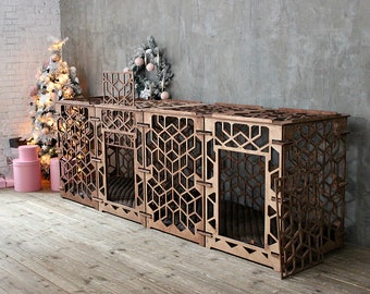 Dog Crate Furniture Etsy