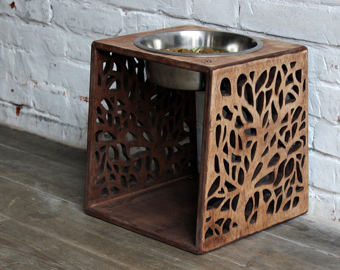 Extra Large dog bowls 2800 ml Antique elevated dog bowl Etsy