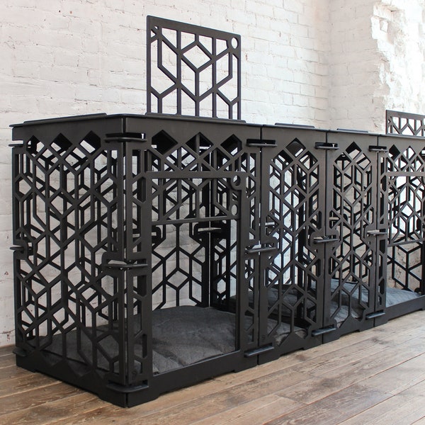 Dog Kennel Furniture Etsy