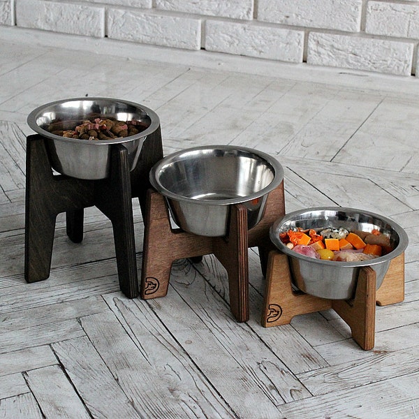 Rustic Dog Bowl Etsy