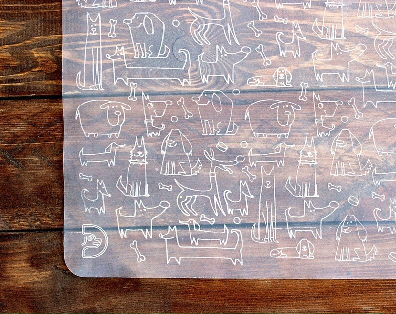 rubber mat for dog bowls