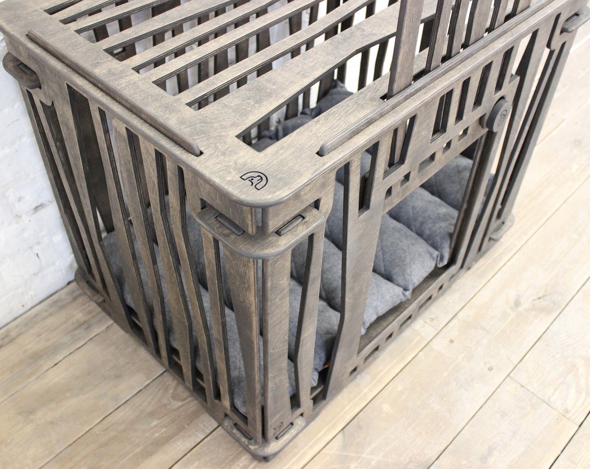 Dog Crate Small Dog Crate Wooden Dog Crates Indoor Dog Etsy