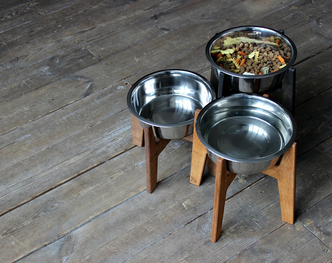 Extra Large Dog bowls 2800 ml Elevated Single bowl stand Etsy