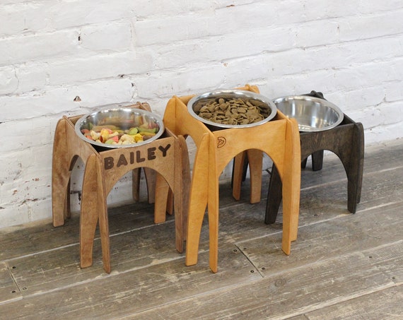 Elevated Dog Bowl - Large Single Stand