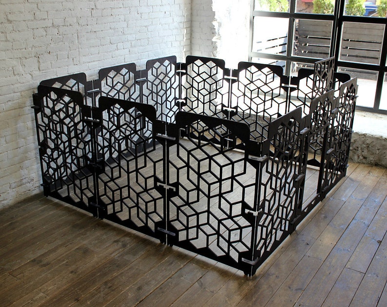 Extra Large Dog Crate Indoor Dog Cage Dog Playpen Designer Etsy