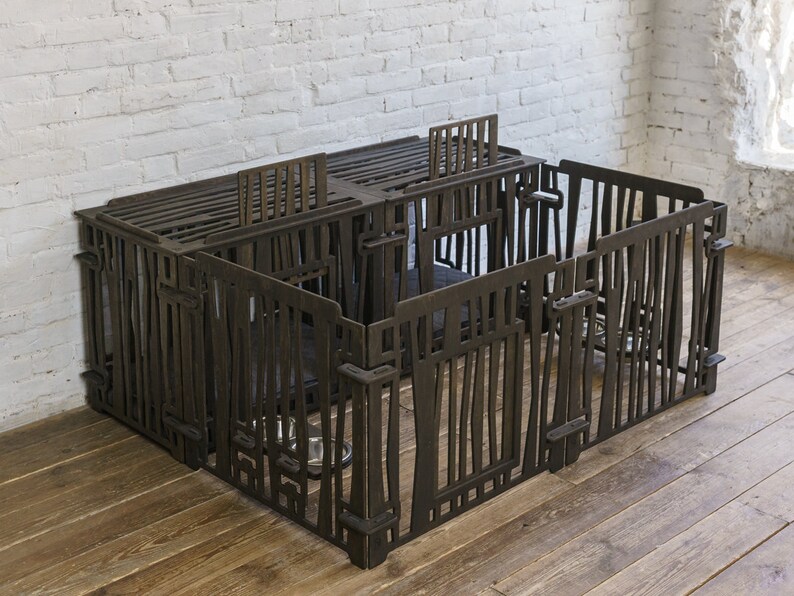 indoor dog house crate