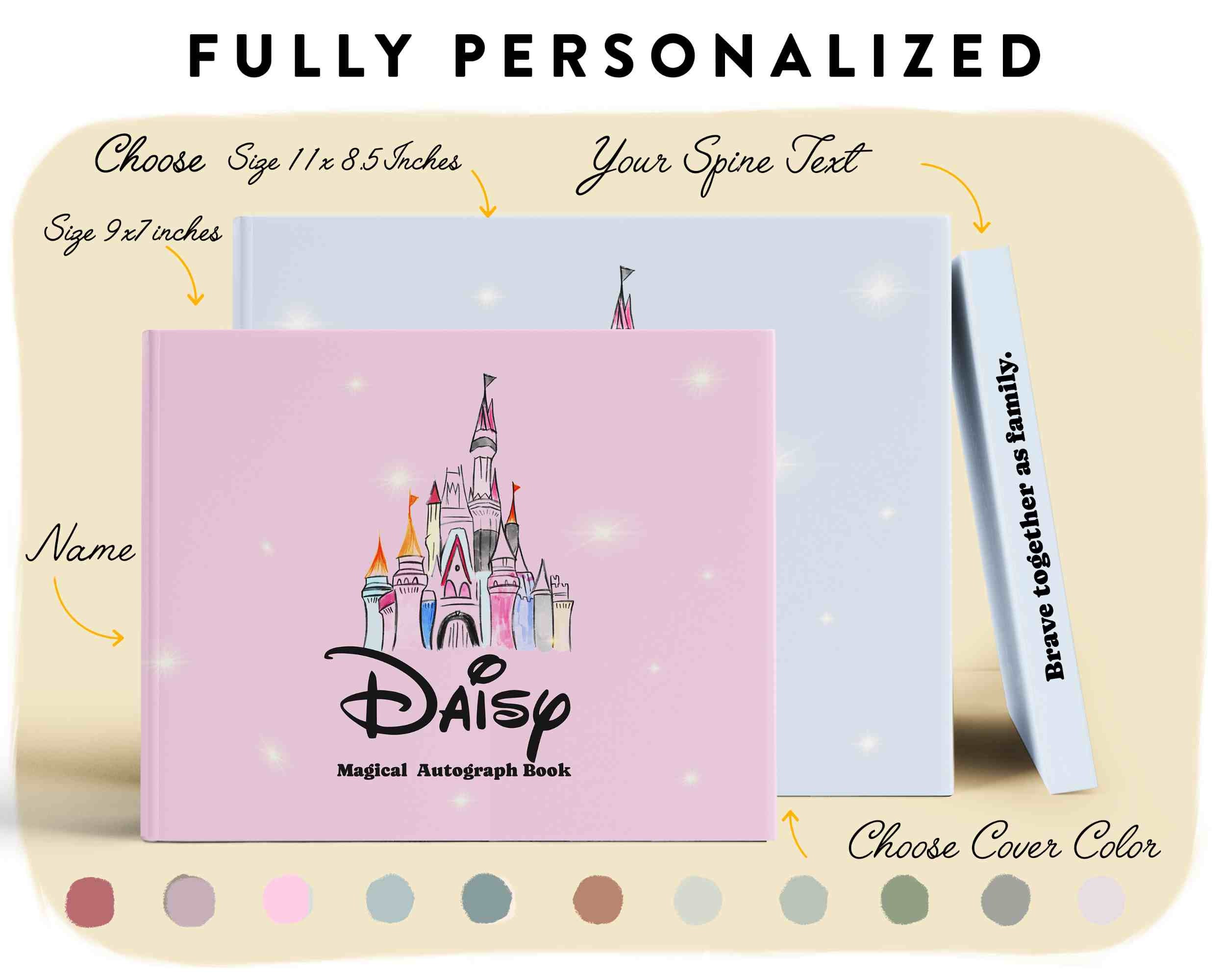 Signature Journey Journal - Personalized Autograph Book for Your Unforgettable Theme Park Adventures