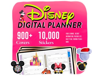 DisneyDigital Planner All-in-One Park Adventure Planner: Undated Digital Journey for iPad & GoodNotes