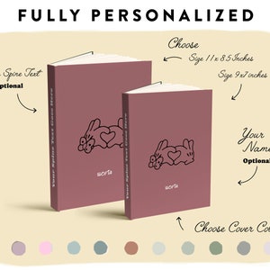 Personalized Traveller&#39;s Journal Notebook, Your Personal Logbook for Adventures and Discoveries