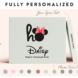 Adventure Signature Diary - Personalized Autograph Book for Collecting Memories from Your Theme Park Visits