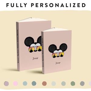 Magical Musings Notebook,   Adventure Log, Theme Park Journal, Vintage-Inspired Diary - Multiple Sizes & Styles