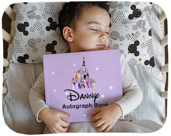 Signature Journey Journal - Personalized Autograph Book for Your Unforgettable Theme Park Adventures