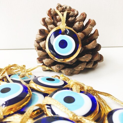 25 pieces gold wedding theme, greek evil eye buy bead, wedding favors, blue evil eye, unique wedding favors, bulk gifts, greek wedding favors