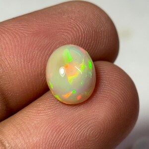 Natural Ethiopian Opal Cabochon Multi Fire Opal Gemstone Fire Opal Cabochon Mix Lot Smooth Polish Loose Gemstone For Making Jewelry