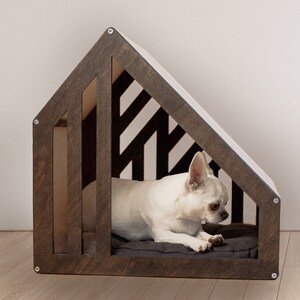 Dog and cat house, pet house, modern dog bed, indoor dog house, medium and little dog house, dog furniture, dog bed house, dog pillow 画像 3
